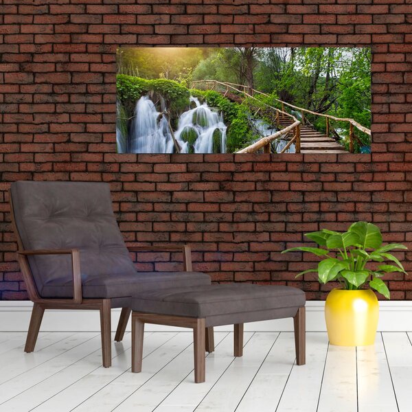 Slika - Plitvička jezera (120x50 cm)