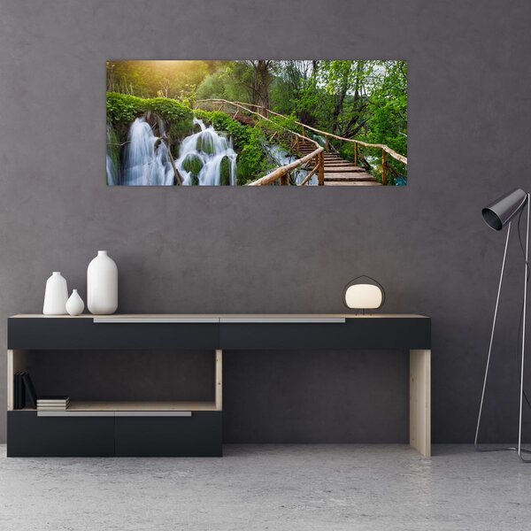 Slika - Plitvička jezera (120x50 cm)