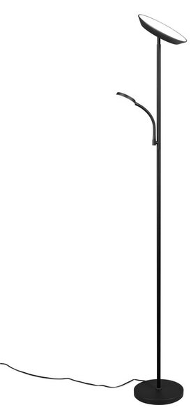 Crna LED stojeća svjetiljka (visina 178 cm) Specter – Reality