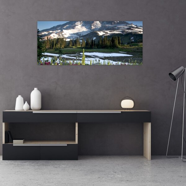 Slika - Mount Rainier (120x50 cm)