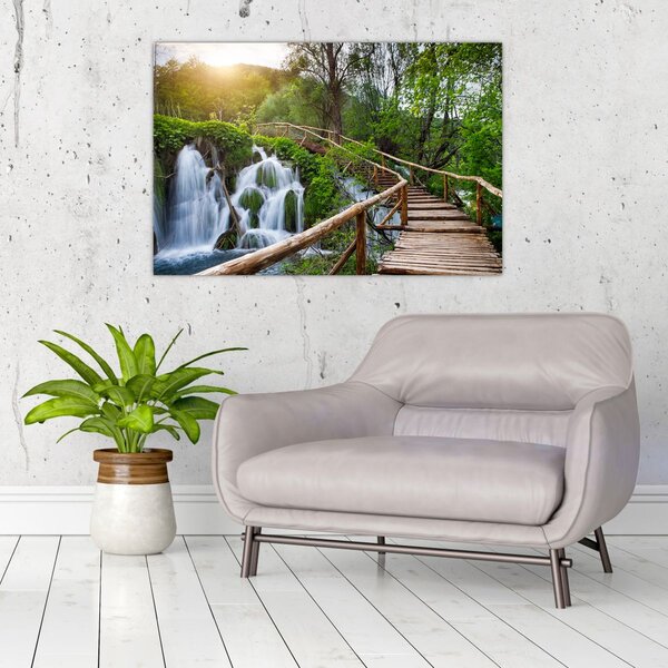 Slika - Plitvička jezera (90x60 cm)