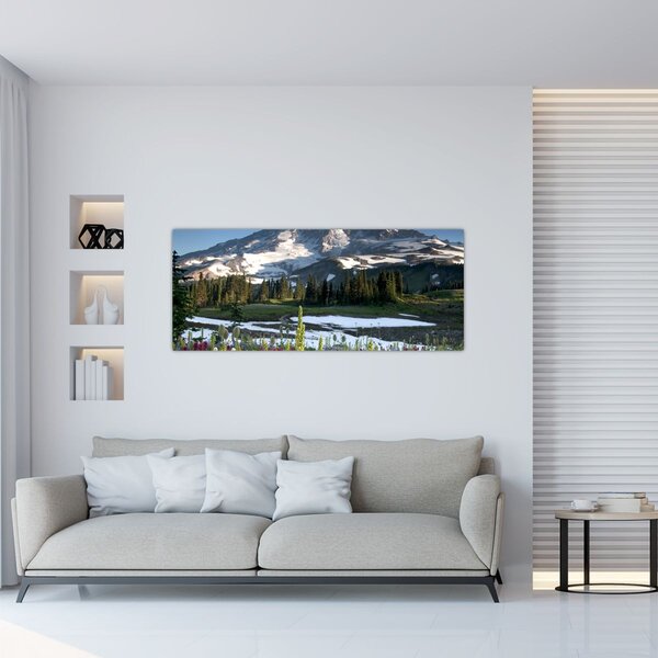 Slika - Mount Rainier (120x50 cm)