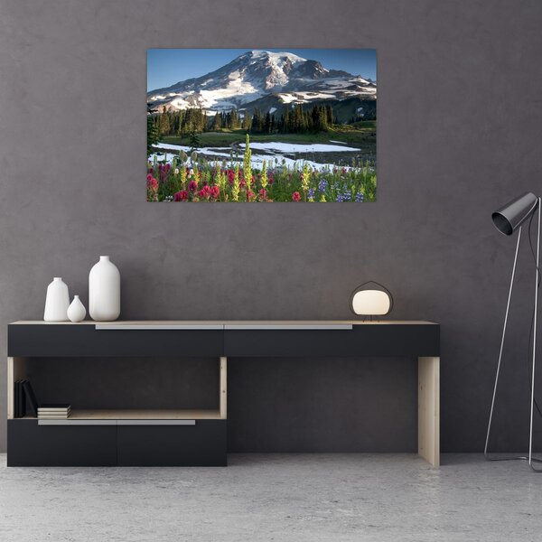 Slika - Mount Rainier (90x60 cm)