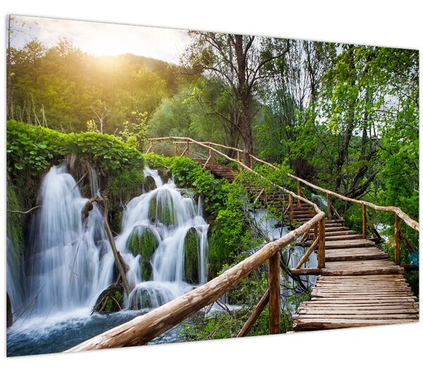 Slika - Plitvička jezera (90x60 cm)
