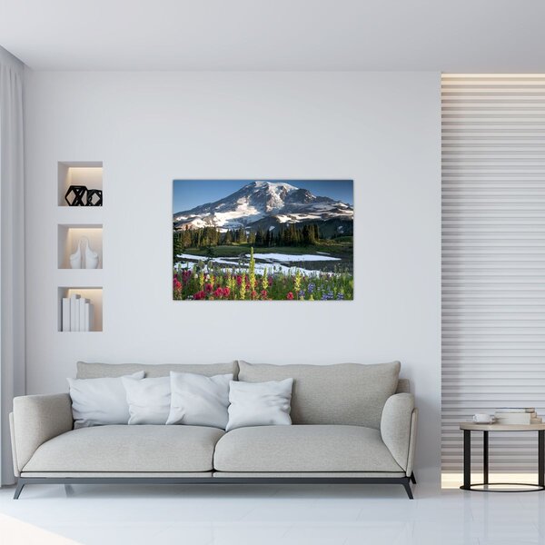 Slika - Mount Rainier (90x60 cm)
