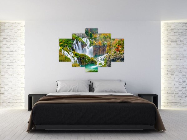 Slika - Nacionalni park Plitvička jezera (150x105 cm)