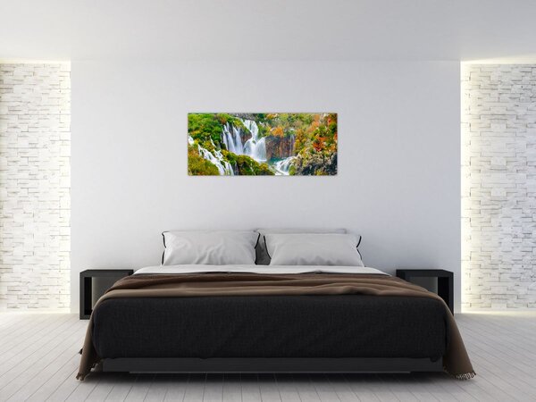 Slika - Nacionalni park Plitvička jezera (120x50 cm)