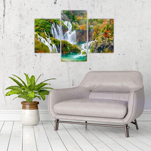 Slika - Nacionalni park Plitvička jezera (90x60 cm)
