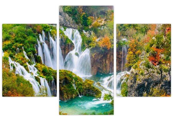 Slika - Nacionalni park Plitvička jezera (90x60 cm)