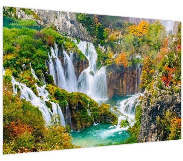 Slika - Nacionalni park Plitvička jezera (90x60 cm)