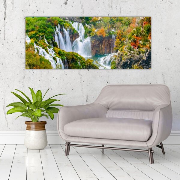 Slika - Nacionalni park Plitvička jezera (120x50 cm)