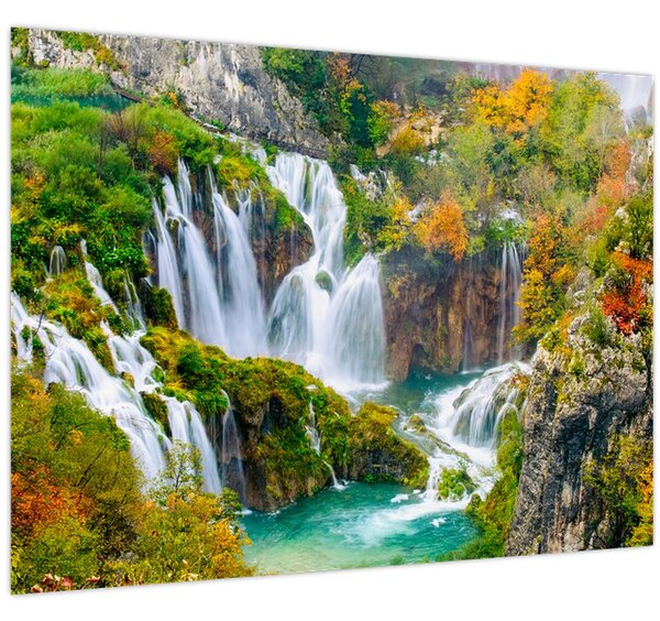Slika - Nacionalni park Plitvička jezera (70x50 cm)