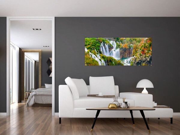 Slika - Nacionalni park Plitvička jezera (120x50 cm)