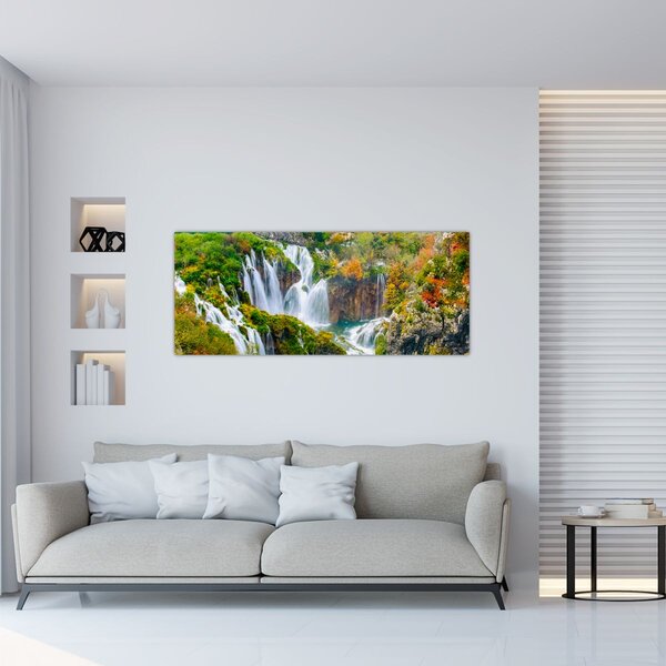Slika - Nacionalni park Plitvička jezera (120x50 cm)
