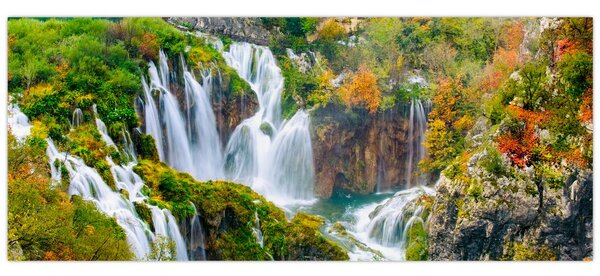 Slika - Nacionalni park Plitvička jezera (120x50 cm)