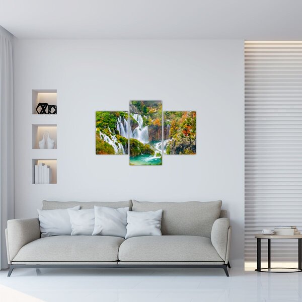 Slika - Nacionalni park Plitvička jezera (90x60 cm)