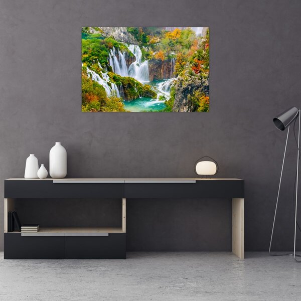Slika - Nacionalni park Plitvička jezera (90x60 cm)