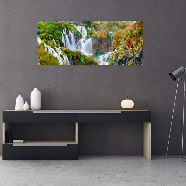 Slika - Nacionalni park Plitvička jezera (120x50 cm)