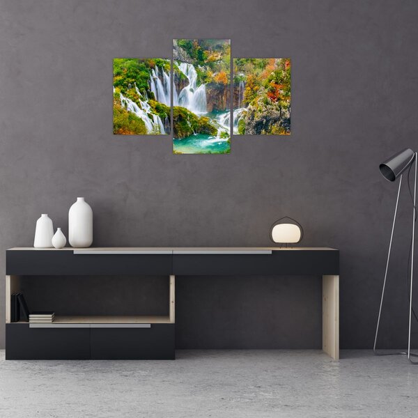 Slika - Nacionalni park Plitvička jezera (90x60 cm)
