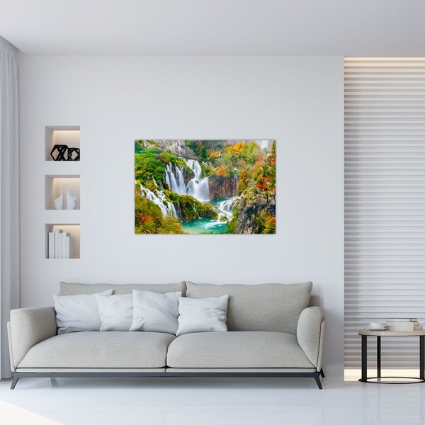 Slika - Nacionalni park Plitvička jezera (90x60 cm)