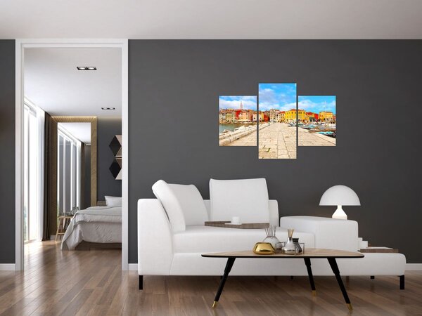 Slika - Stari istarski grad Poreč, Hrvatska (90x60 cm)