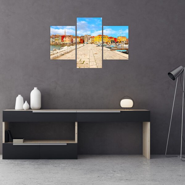 Slika - Stari istarski grad Poreč, Hrvatska (90x60 cm)