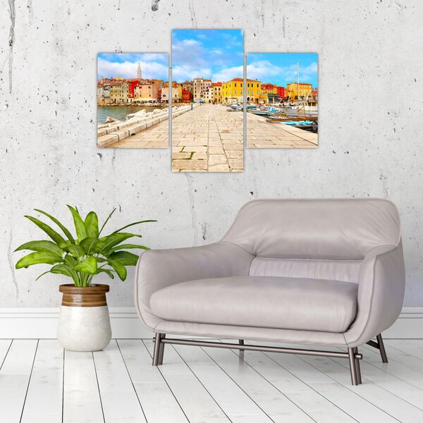 Slika - Stari istarski grad Poreč, Hrvatska (90x60 cm)
