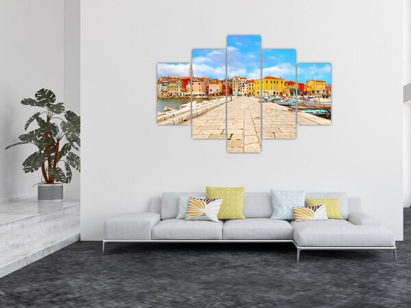 Slika - Stari istarski grad Poreč, Hrvatska (150x105 cm)