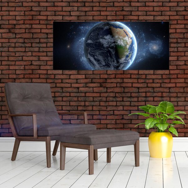 Slika - Pogled iz svemira (120x50 cm)