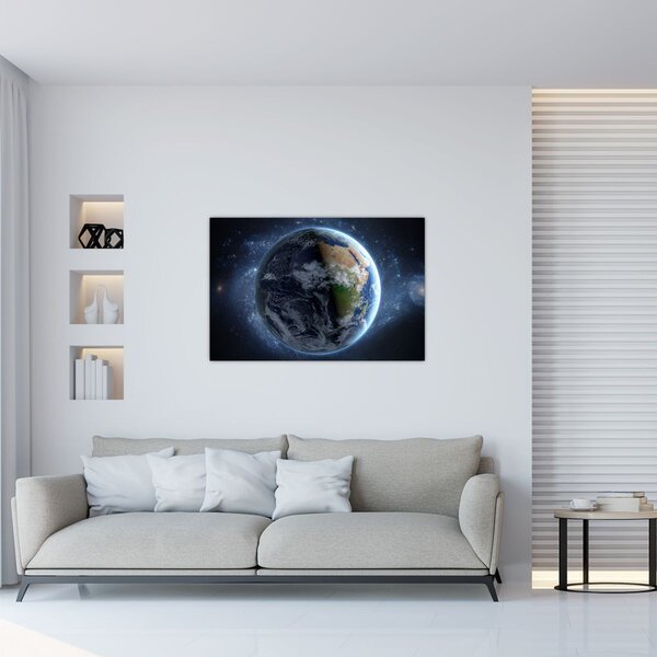 Slika - Pogled iz svemira (90x60 cm)