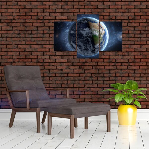 Slika - Pogled iz svemira (90x60 cm)
