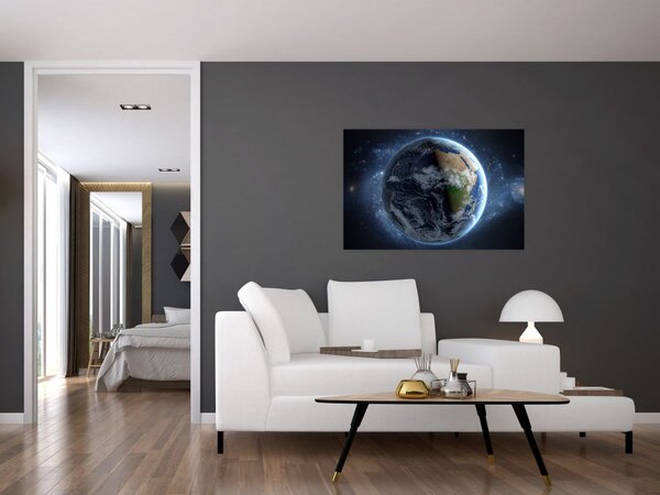 Slika - Pogled iz svemira (90x60 cm)
