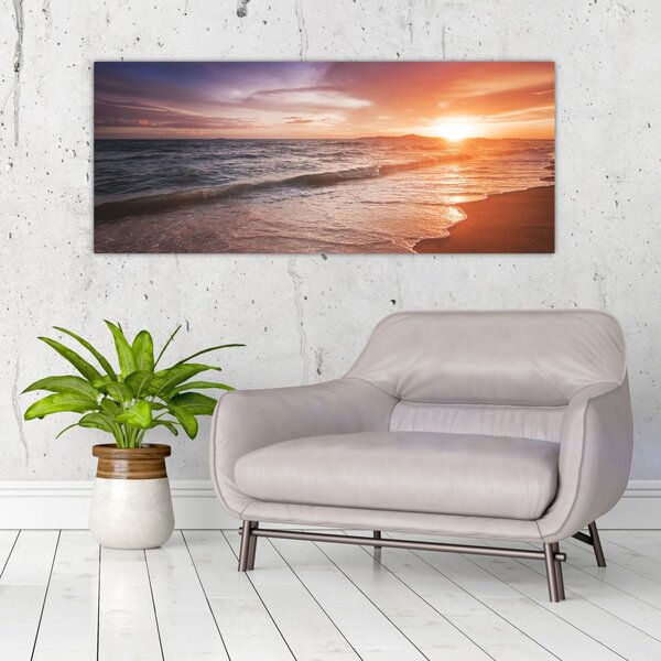 Slika - Zalazak sunca u Tajlandu (120x50 cm)