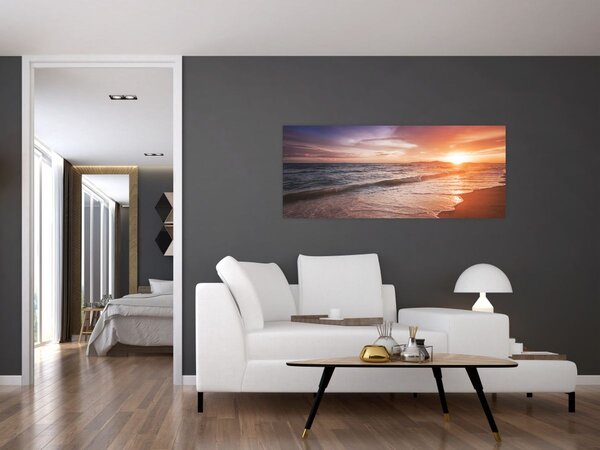 Slika - Zalazak sunca u Tajlandu (120x50 cm)