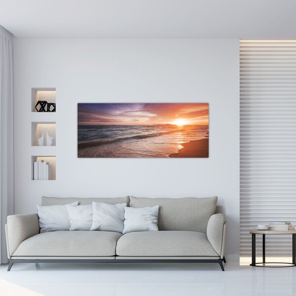 Slika - Zalazak sunca u Tajlandu (120x50 cm)