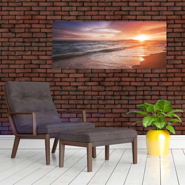 Slika - Zalazak sunca u Tajlandu (120x50 cm)