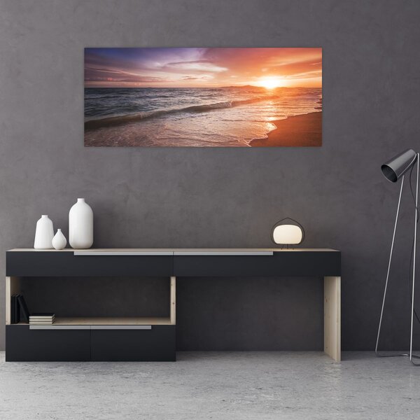 Slika - Zalazak sunca u Tajlandu (120x50 cm)