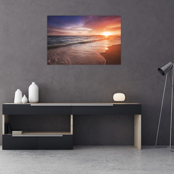 Slika - Zalazak sunca u Tajlandu (90x60 cm)