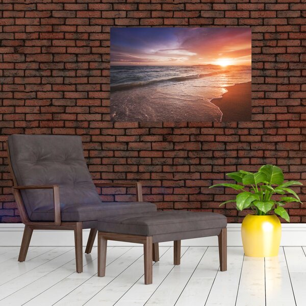 Slika - Zalazak sunca u Tajlandu (90x60 cm)