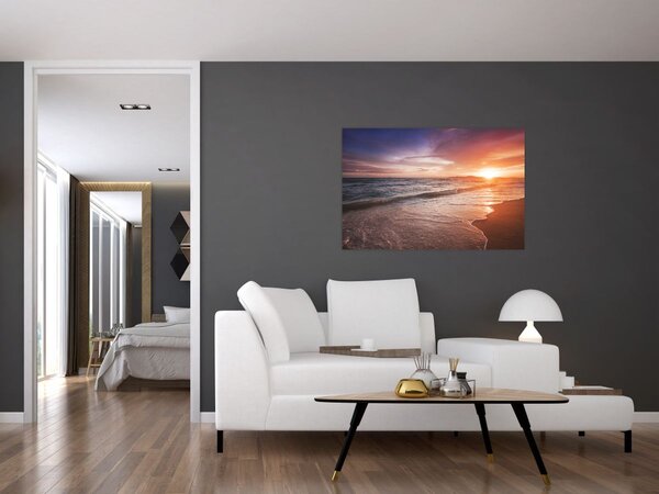 Slika - Zalazak sunca u Tajlandu (90x60 cm)