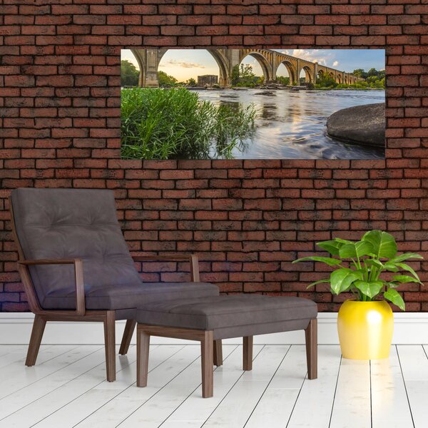 Slika - Željeznički most u Richmondu (120x50 cm)