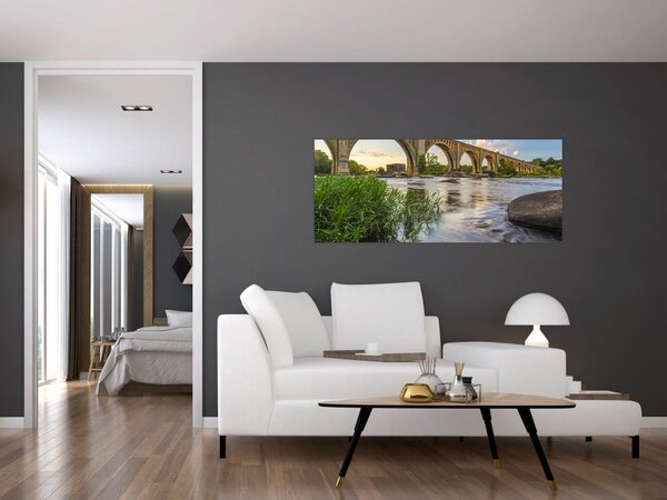 Slika - Željeznički most u Richmondu (120x50 cm)