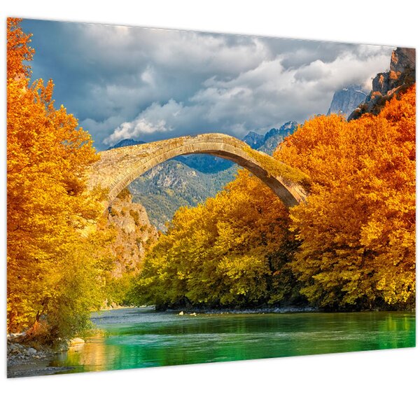 Slika - Most Konitsa (70x50 cm)