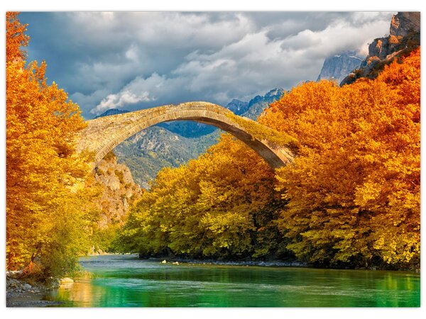 Slika - Most Konitsa (70x50 cm)
