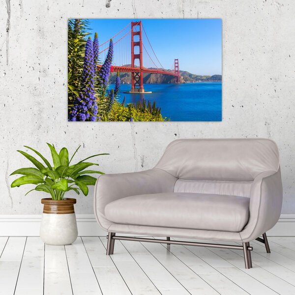 Slika - Most Golden Gate, San Francisco (90x60 cm)