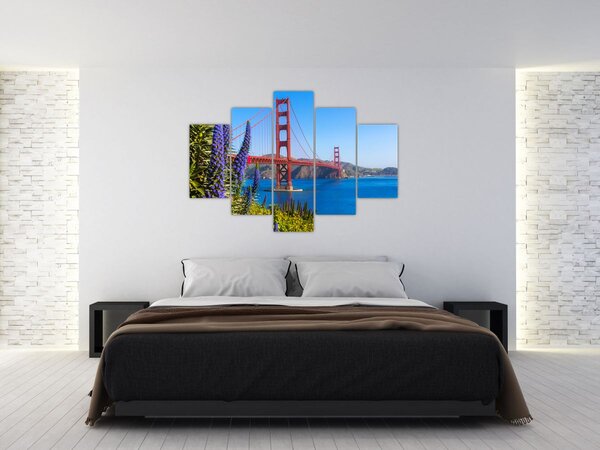 Slika - Most Golden Gate, San Francisco (150x105 cm)