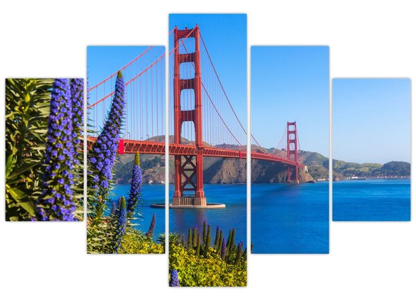 Slika - Most Golden Gate, San Francisco (150x105 cm)