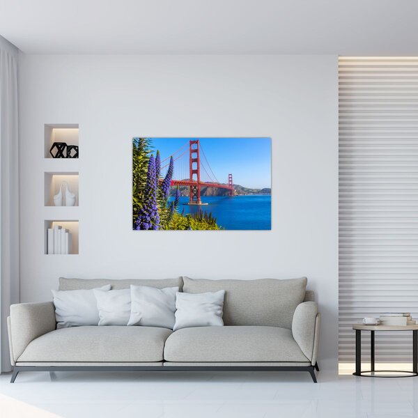 Slika - Most Golden Gate, San Francisco (90x60 cm)