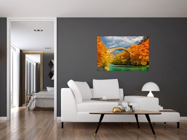 Slika - Most Konitsa (90x60 cm)