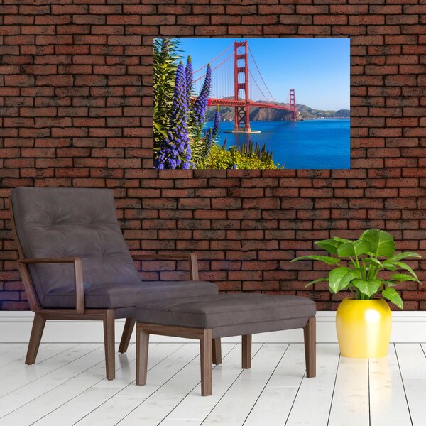 Slika - Most Golden Gate, San Francisco (90x60 cm)